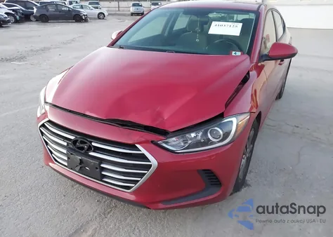 2018 Hyundai Elantra Sel из США, поврежденный, VIN 5NPD84LF5JH247780